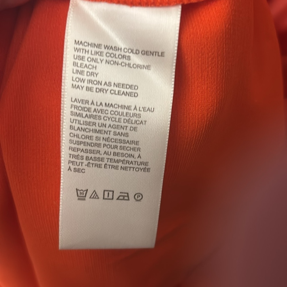 Free People Red Orange Mila Sweetheart Neckline Bustier Mini Dress- NWT - Picture 12 of 13